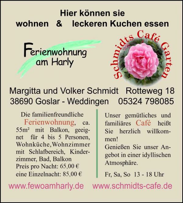 Schmidt's FeWo + Café